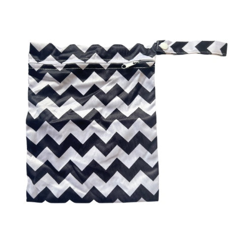 Black and white chevron