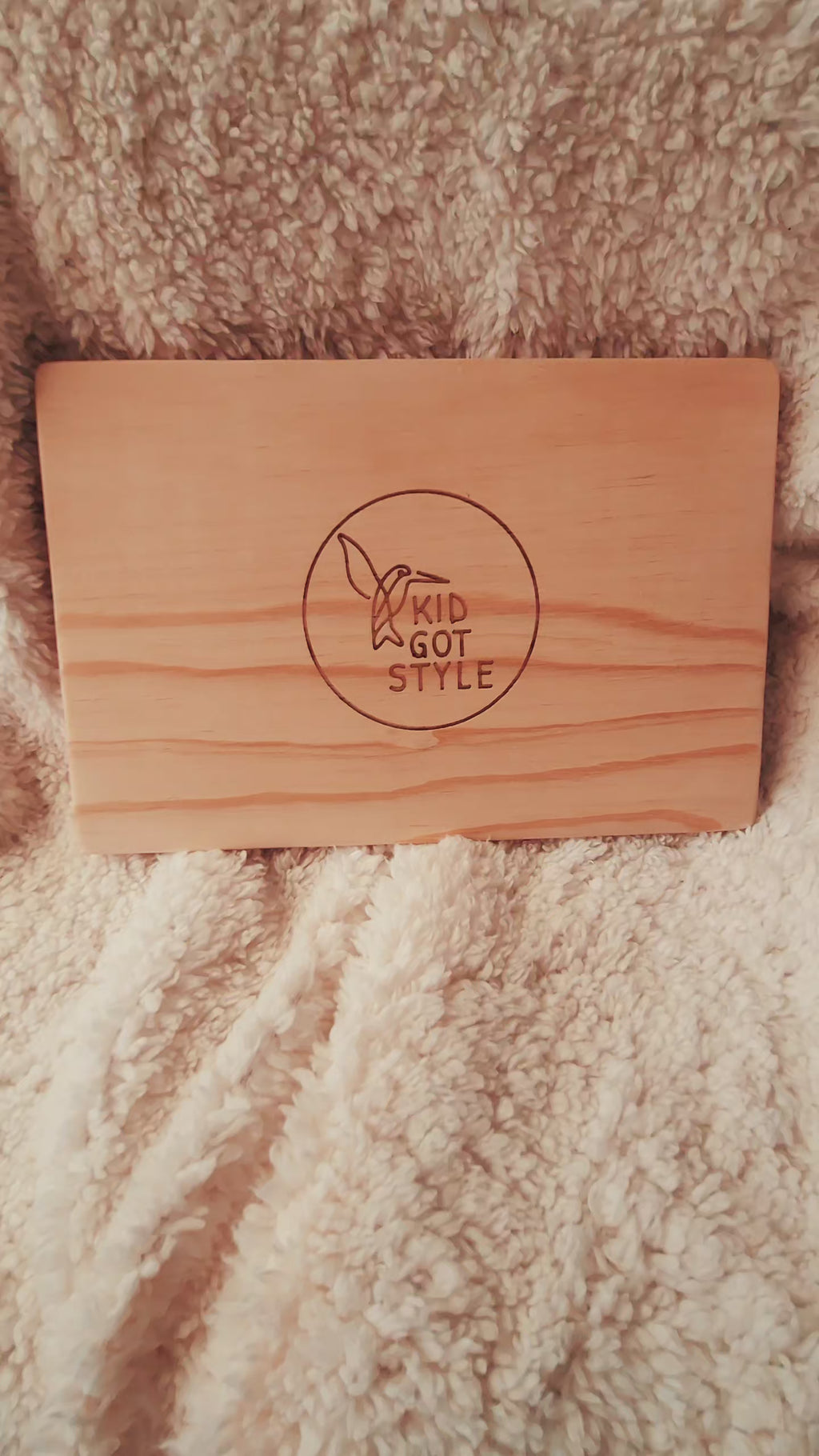 Wooden Chalkboard Laptop