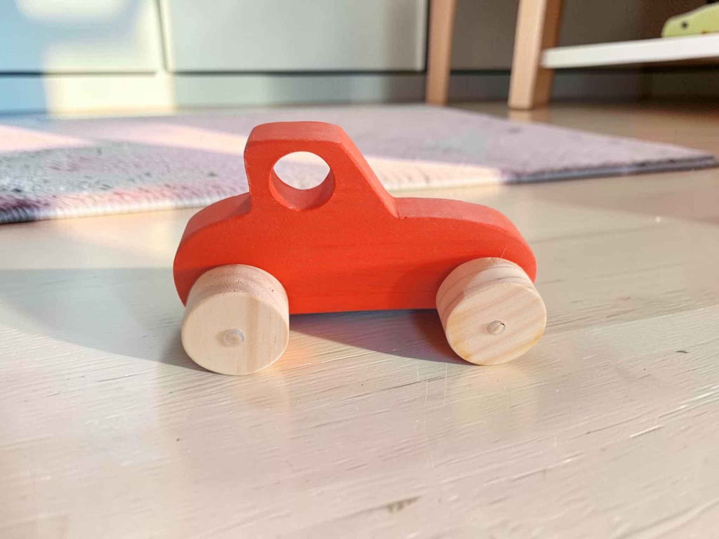Wooden Vehicle Push Toy