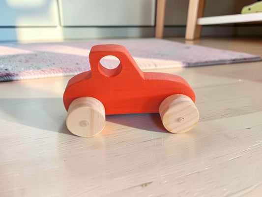 Wooden Vehicle Push Toy