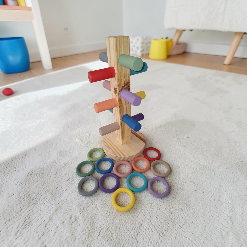 Wooden Ring Sorter