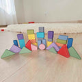 Wooden building blocks
