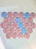 Magnetic Traceable Alphabet Tiles – Uppercase