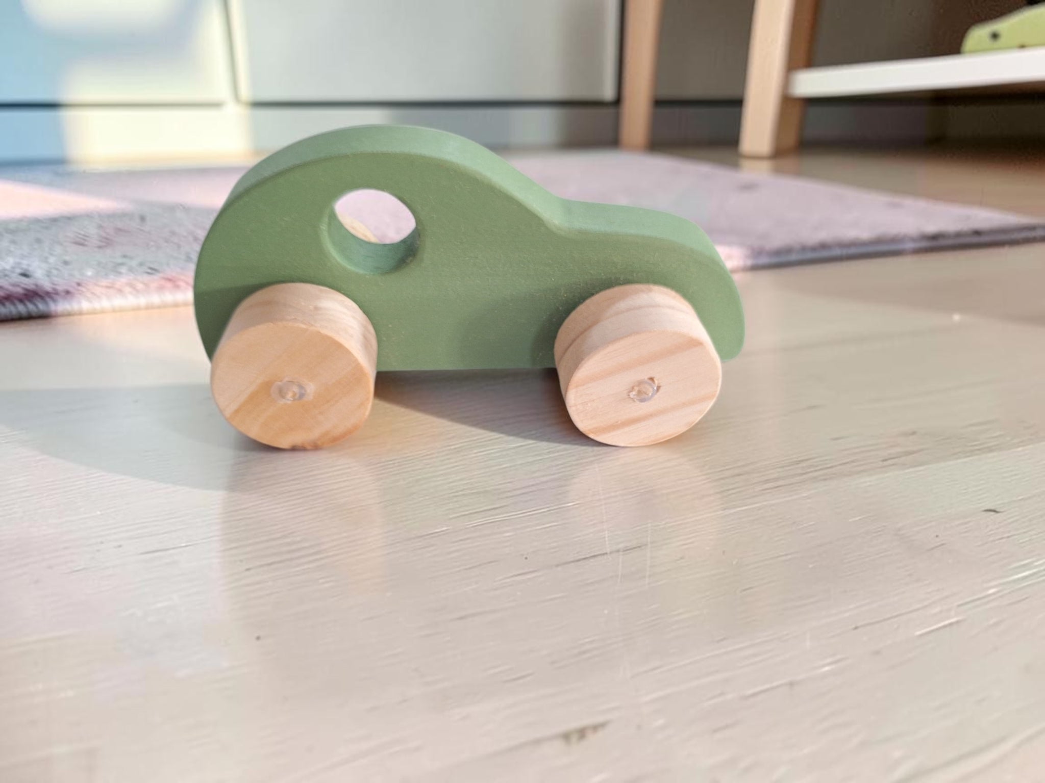Wooden Vehicle Push Toy