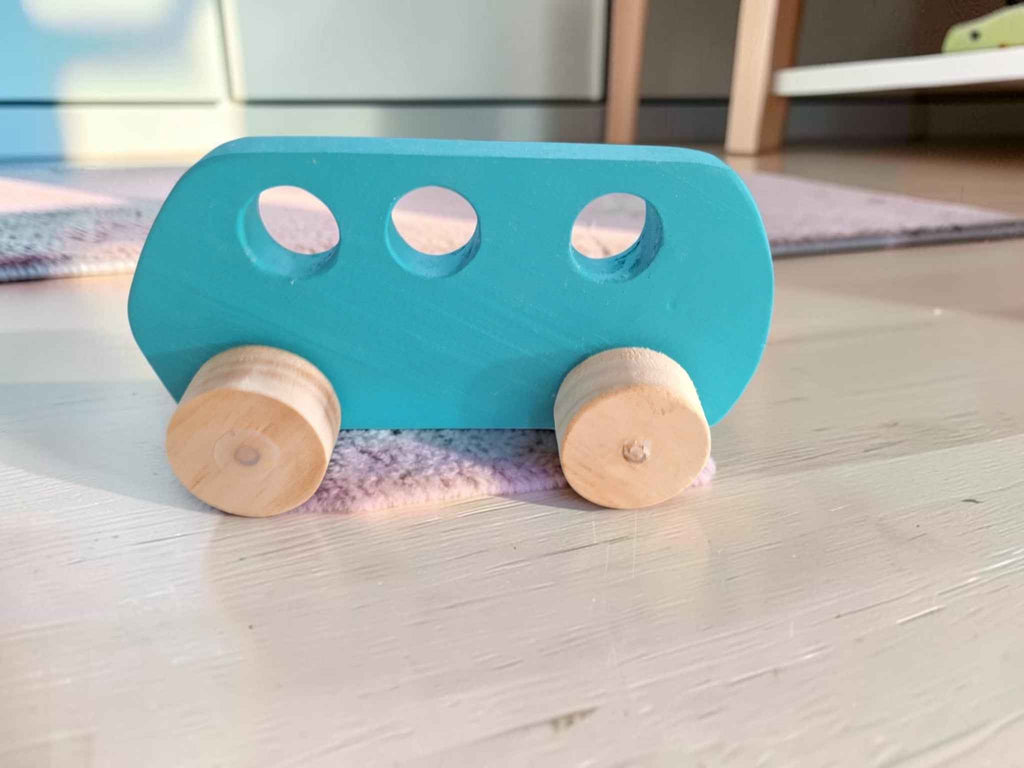 Wooden Vehicle Push Toy