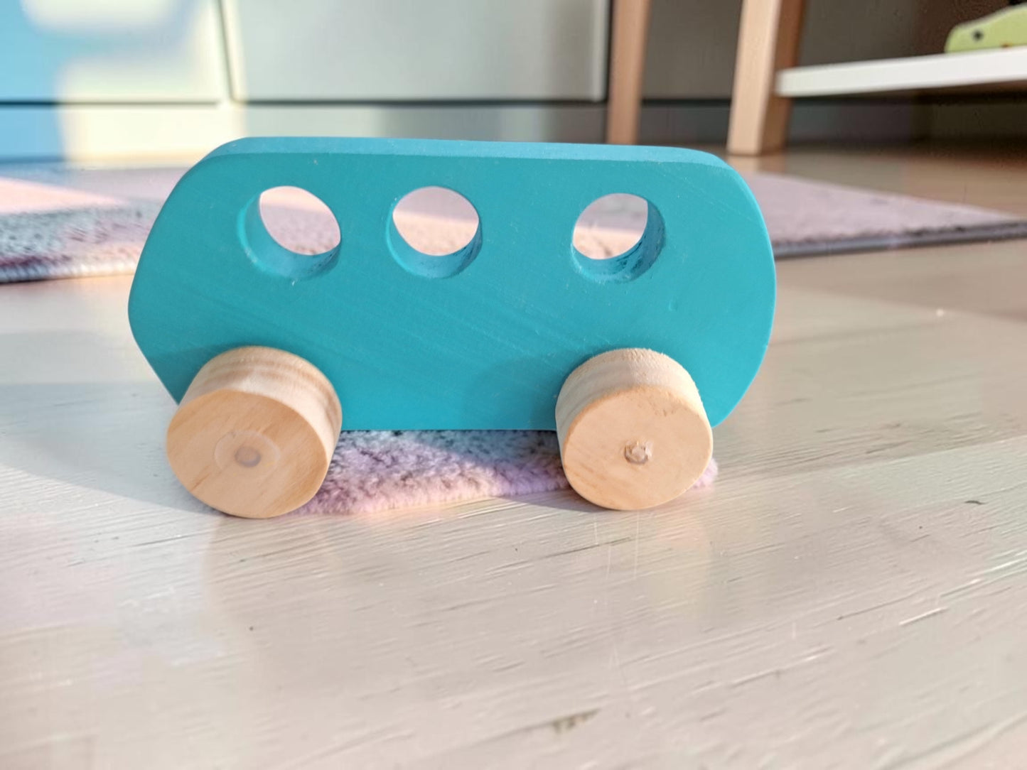Wooden Vehicle Push Toy