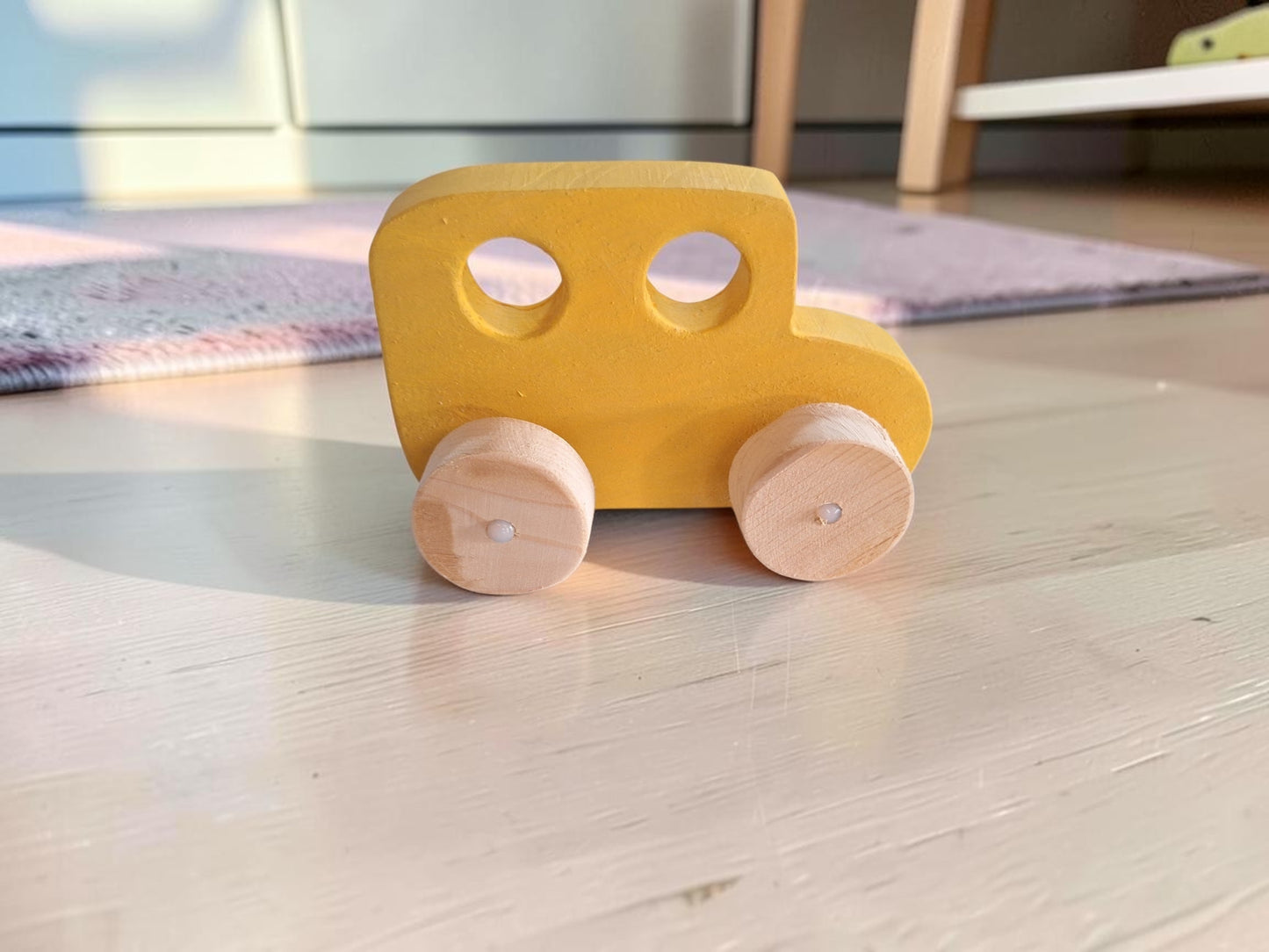 Wooden Vehicle Push Toy