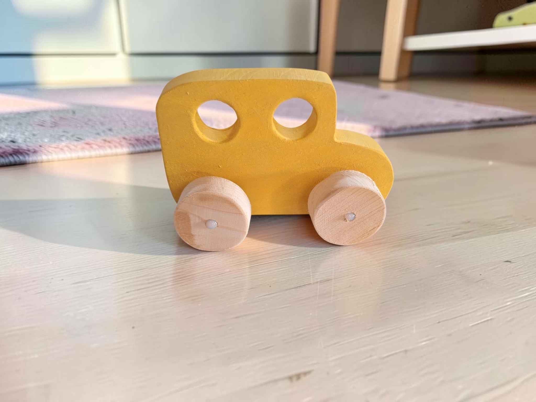 Wooden Vehicle Push Toy